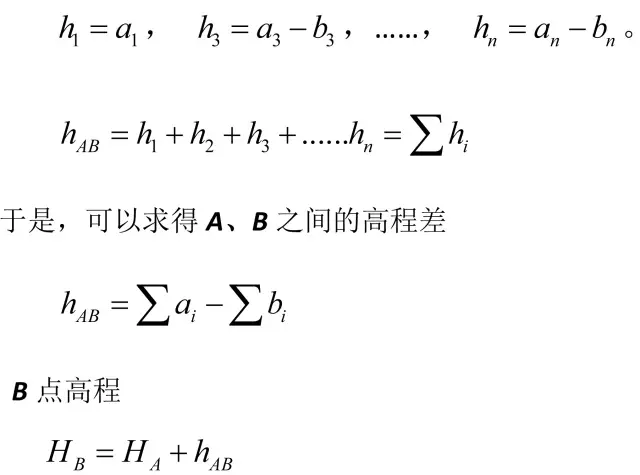 水準(zhǔn)測(cè)量原理 水準(zhǔn)測(cè)量原理